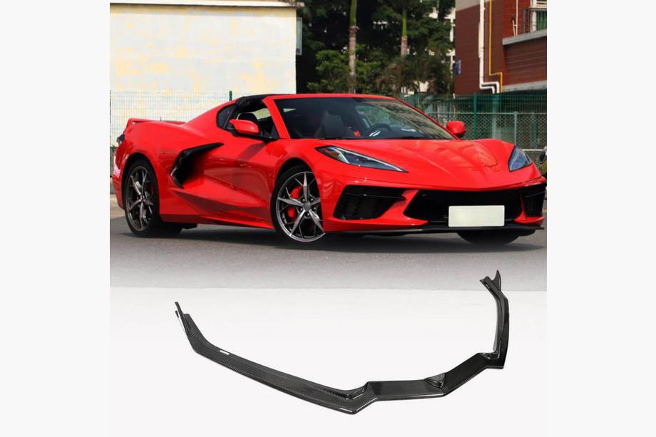 Chevrolet Corvette C8 2019– Etupuskurin lipa Lip (2019-2022, hiilikuitu) Image