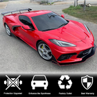 Chevrolet Corvette C8 2019– Spoileri V1 (hiilikuitu) kuva 2