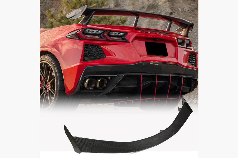 Chevrolet Corvette C8 2019– Spoileri V1 (hiilikuitu) Image