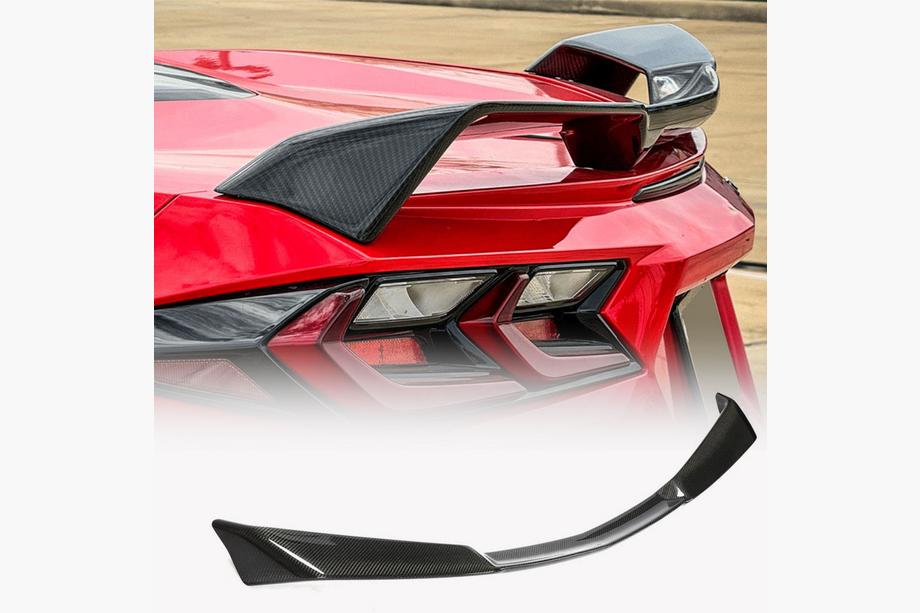 Chevrolet Corvette C8 2019– Spoileri V2 (hiilikuitu) Image