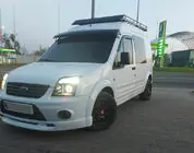Ford Connect 2010–2013 Etupuskurin alalippa (maalattava) kuva 2
