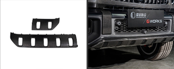 Mercedes G class W465 2025– Etupuskurin alalippa (G63 AMG, hiilikuitu) kuva 3
