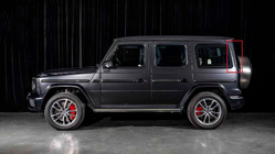 Mercedes G class W465 2025– C-pilarin peitelistat (Hiilikuitu) kuva 2