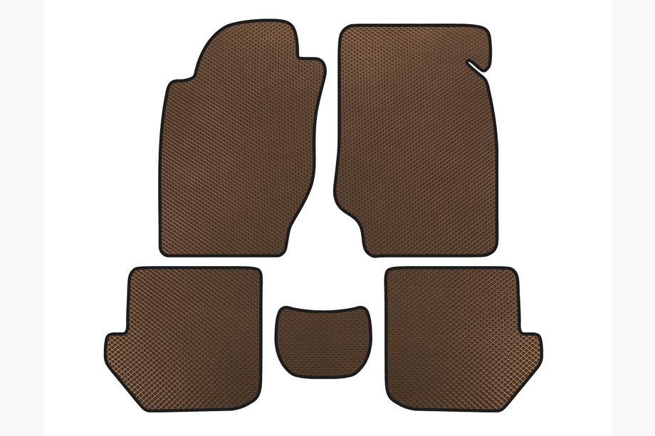 Toyota Rav 4 1996–2001 EVA-auton matot (ruskea) Image