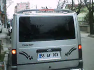 Ford Transit 2000–2014 Isikli kattospoileri, matala katto (maalattava) kuva 4