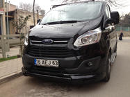 Ford Custom 2013–2022 Etupuskurin lip-spoileri (2013-2017, maalattava) kuva 3