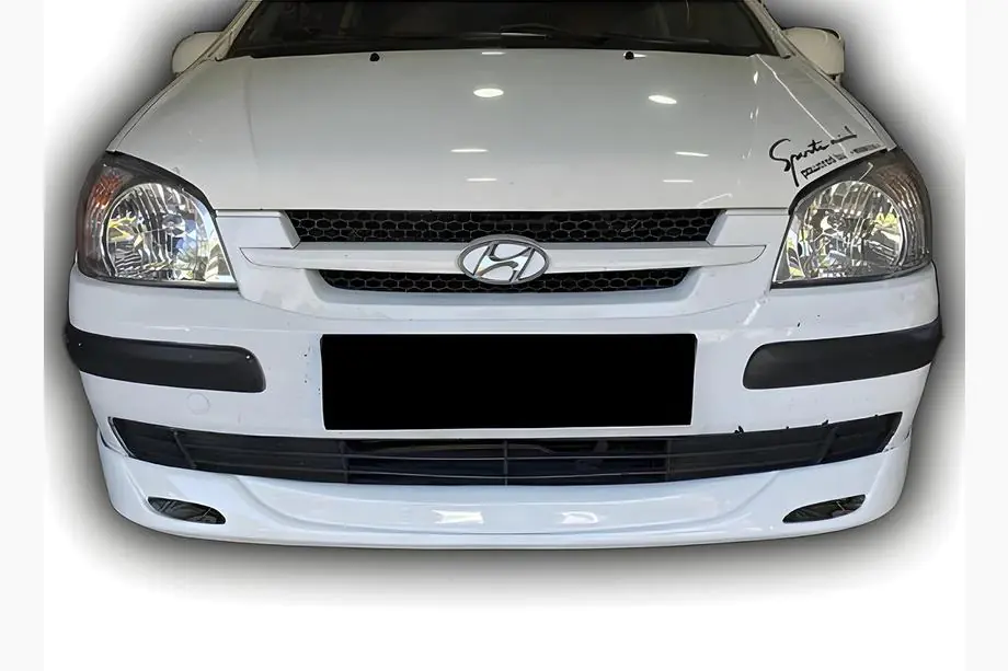 Hyundai Getz 2002– Etupuskurin alalippa (maalattava) Image