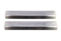 Volkswagen T5 Transporter 2003–2010 Kynnyslistat Laser (2 kpl, ruostumaton teräs) kuva 2