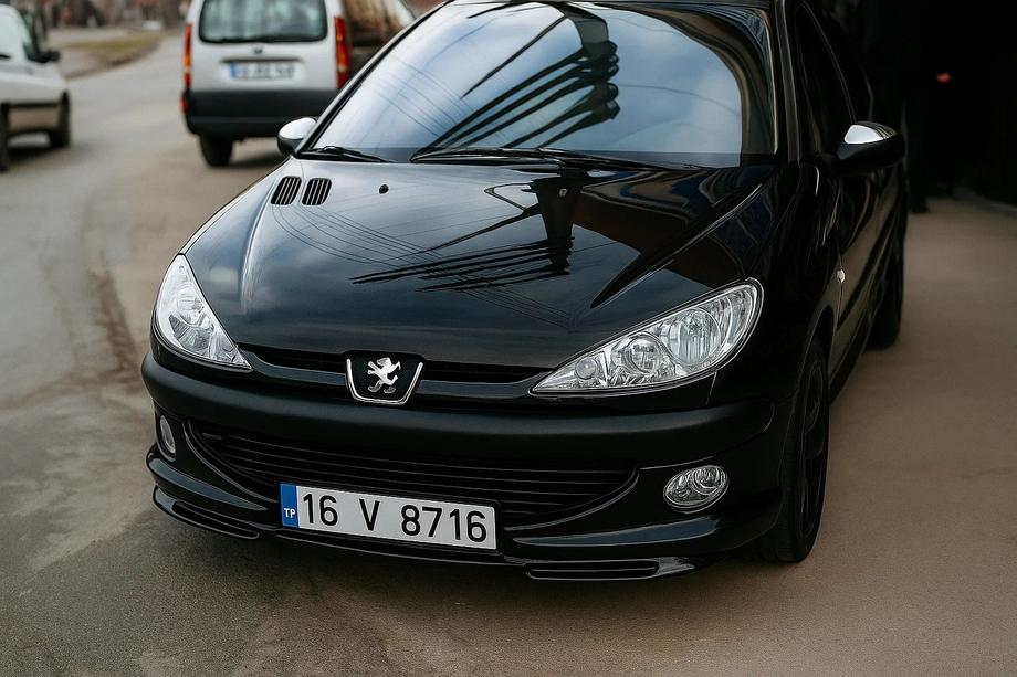 Peugeot 206 1998–2024 Etupuskurin alalippa (maalattava) Image
