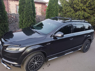 Audi Q7 2005–2015 Kattotelineen poikittaispalkit integroituihin kattokaiteisiin Skybar V2 120 cm (2 kpl) kuva 1