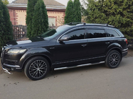 Audi Q7 2005–2015 Kattotelineen poikittaispalkit integroituihin kattokaiteisiin Skybar V2 120 cm (2 kpl) kuva 4