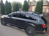 Audi Q7 2005–2015 Kattotelineen poikittaispalkit integroituihin kattokaiteisiin Skybar V2 120 cm (2 kpl) kuva 5