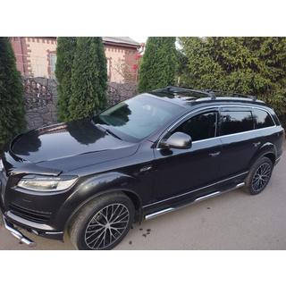 Kattotelineen poikittaispalkit integroituihin kattokaiteisiin Skybar V2 120 cm (2 kpl) Audi Q7 2005–2015 kuva 1