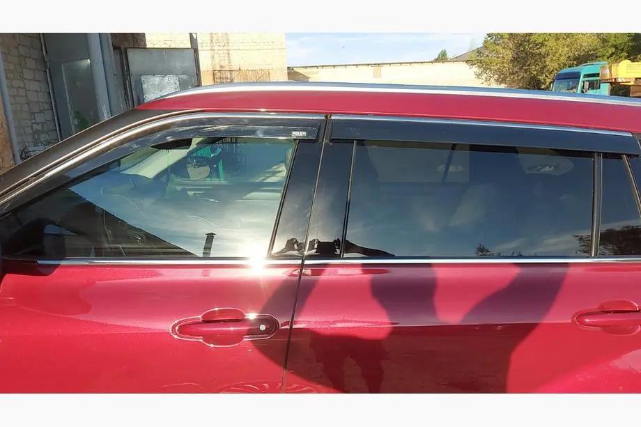Toyota Highlander 2019– Ikkunatuuliohjaimet kromilistalla Niken Luxury (4 kpl) Kuva 2