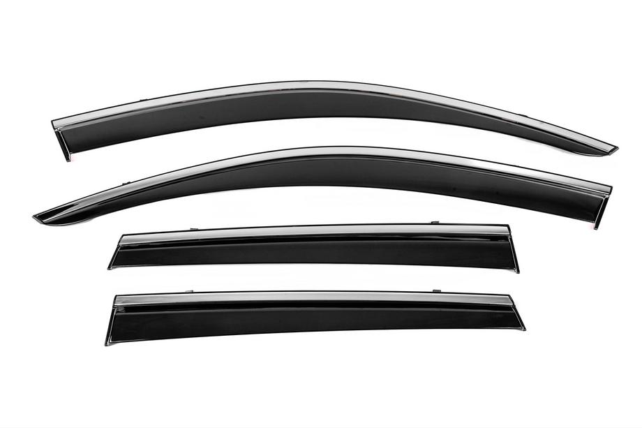 Volkswagen Touareg 2010–2018 Ikkunatuuliohjaimet kromilistalla Niken Luxury (4 kpl) Image