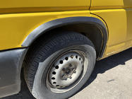 Volkswagen T4 Transporter 1990–2003 Lokasuojan kaarilevikkeet (4 kpl, mustat) Muovi kuva 4