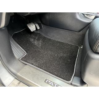 Deluxe tekstiilimatot (3 riviä, musta) kuva 1