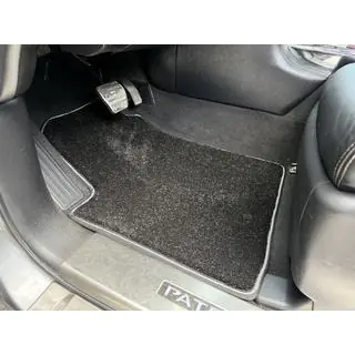 Deluxe tekstiilimatot (3 riviä, musta) kuva 1