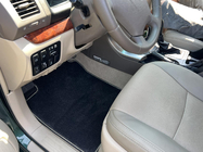 Toyota Land Cruiser Prado 120 2002–2009 Deluxe tekstiilimatot (3 riviä, musta) kuva 1