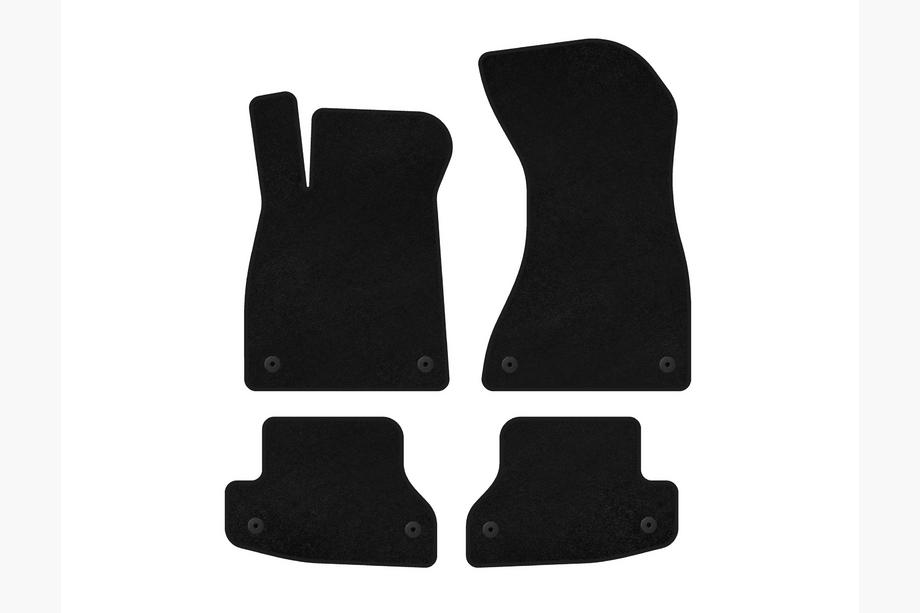 Audi A5 2016–2025 Tekstiilimatot Deluxe (Coupe, musta) Image
