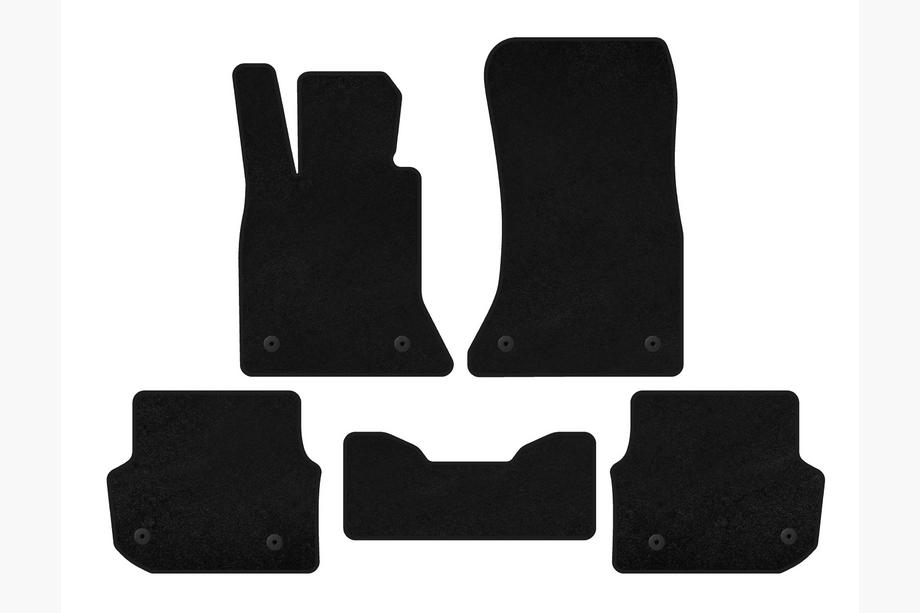 BMW 5-sarja F10/F11 2010–2016 Deluxe kangasmatot (F-11, musta) Image