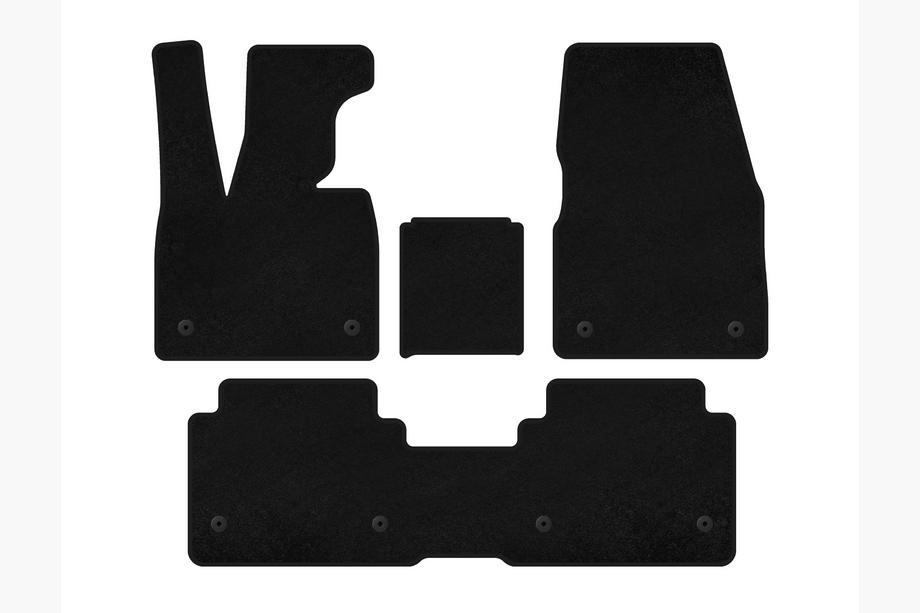 BMW I3 2013–2022 Tekstiilimatot Deluxe (Musta) Image