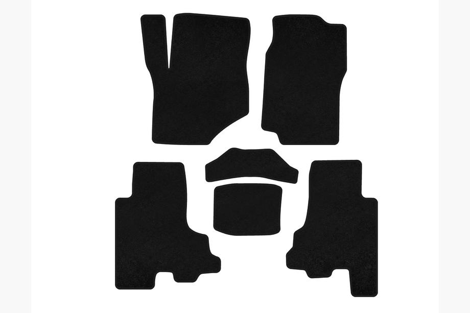 Chevrolet Trailblazer 2002–2012 Tekstiilimatot Deluxe (Musta) Image
