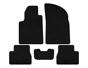 Citroen C-3 2002–2009 Tekstiilimatot Deluxe (Musta) kuva 1