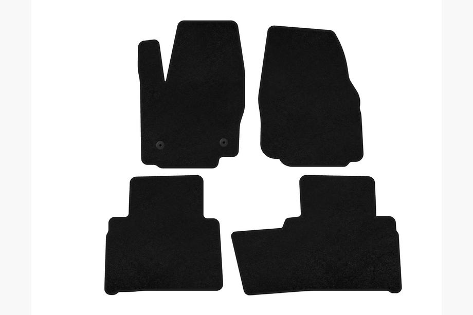 Ford Galaxy 2007–2015 Deluxe-tekstiilimatot (2 istuinriviä, musta) Image