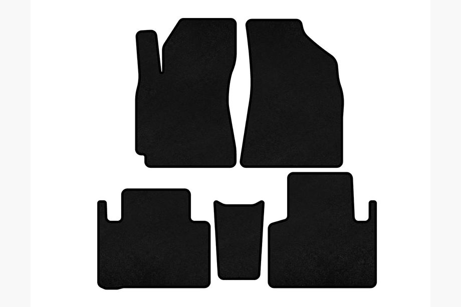 Geely Emgrand X7 2011– Tekstiilimatot Deluxe (Musta) Image