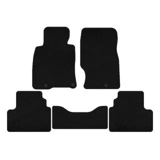 Tekstiilimatot Deluxe (G25-G35, SD, musta)