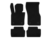 Mini Cooper F55/56/57 2014–2023 Tekstiilimatot Deluxe (F55, 5-ovinen, musta) kuva 1