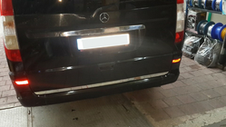Mercedes Vito W639 2004–2014 Takaluukun kannen lista (ruostumaton teräs) kuva 7