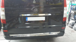 Mercedes Viano 2004–2014 Takaluukun kannen lista (ruostumaton teräs) kuva 3