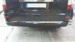Mercedes Viano 2004–2014 Takaluukun kannen lista (ruostumaton teräs) kuva 7