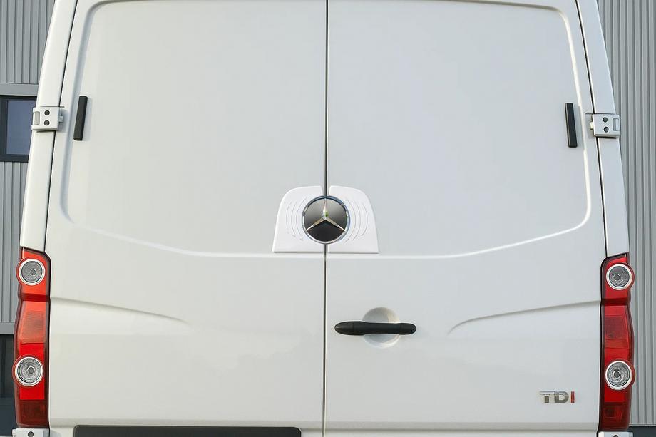 Mercedes Sprinter W906 2006–2018 Takalogon kehys (ruostumaton teräs) Image