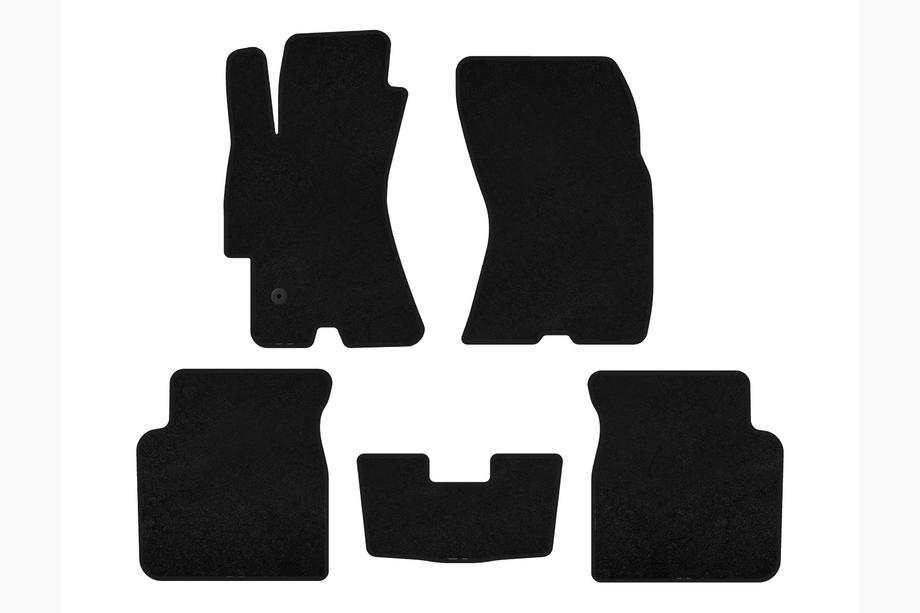 Subaru Outback 2005–2009 Tekstiilimatot Deluxe (Musta) Image