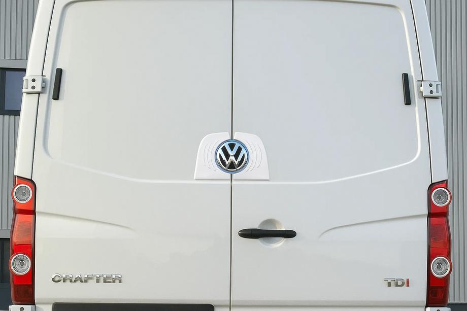 Volkswagen Crafter 2006–2016 Takalogon kehys (ruostumaton teräs) Image