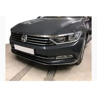 Kromatut ajovalolistat (2015-2018, 2 kpl, ruostumaton teräs) Volkswagen Passat B8 2015–2023 kuva 4