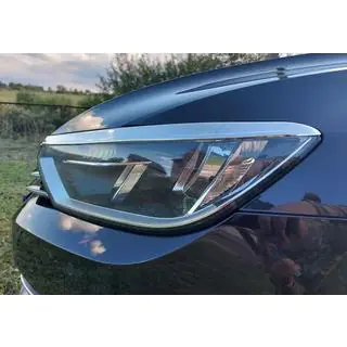 Kromatut ajovalolistat (2015-2018, 2 kpl, ruostumaton teräs) Volkswagen Passat B8 2015–2023 kuva 1