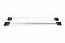 Kia Carnival 2021– Lukittavat WingBar V1 -kattotelineen poikkipalkit normaaleihin kattokaiteisiin (2 kpl) enintään 140 cm, mustat kuva 6