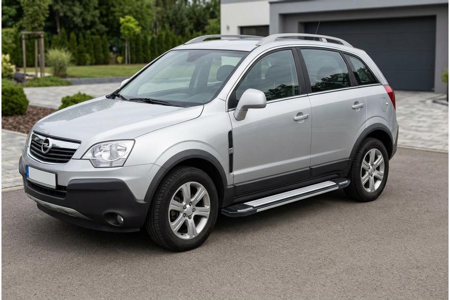Opel Antara 2006–2017 Rainbow sivuportaat (2 kpl, alumiini) Image