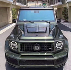 Mercedes G-Class W463 2018–2024 Konepellin suojapaneeli (hiilikuitu) kuva 1