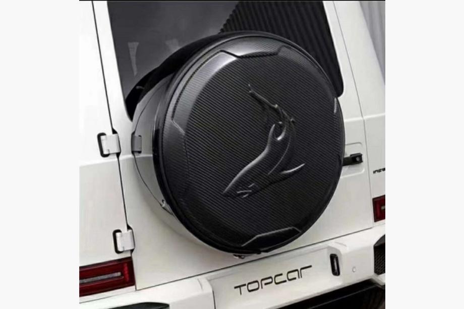 Mercedes G class W463 1990–2018 Varapyörän suojakupu Topcar-Style (Hiilikuitu) Kuva 1