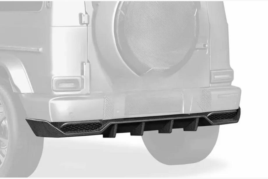 Mercedes G-Class W463 2018–2024 Takapuskurin diffuusori V2 (G63 AMG, hiilikuitu) Kuva 5
