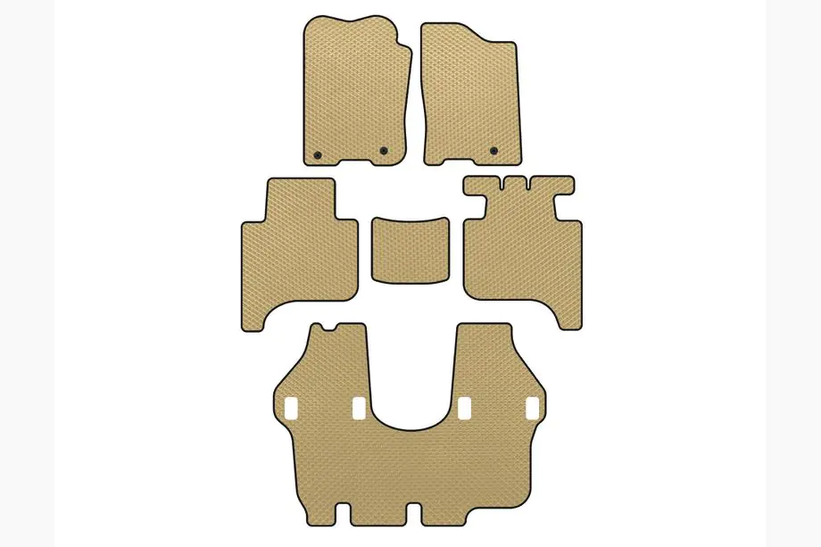 Infiniti QX56 2004–2010 EVA-mattosarja (3 riviä, 2004-2008, Beige) Image