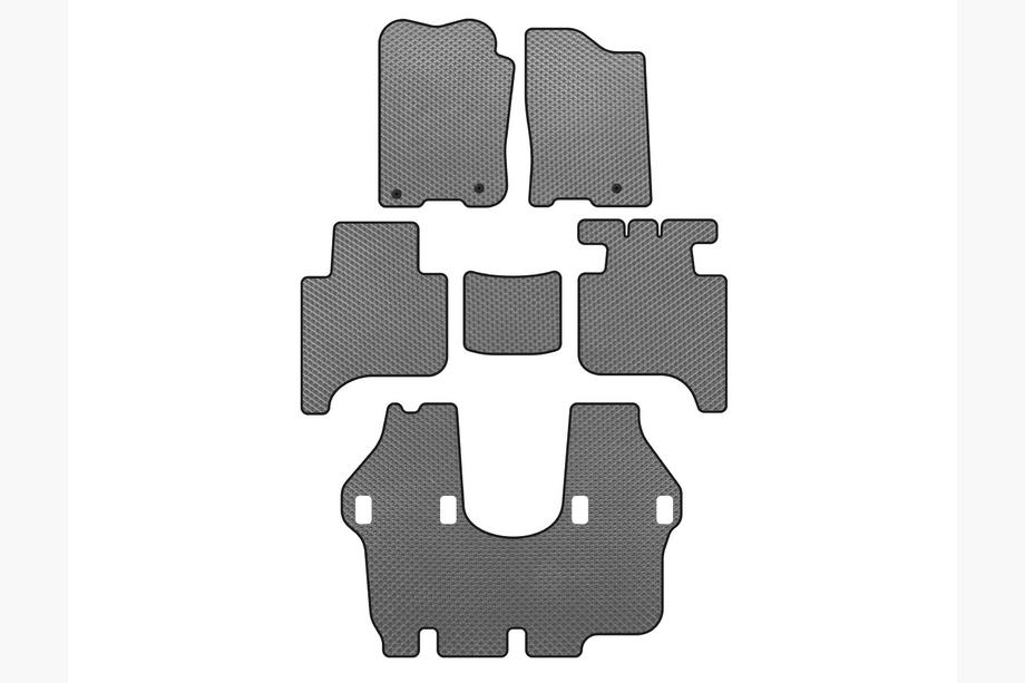 Infiniti QX56 2004–2010 EVA-lattiamatot (3 riviä, 2004-2008, Harmaa) Image