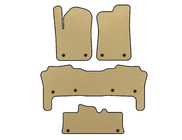 Infiniti QX56 2010–2013 EVA-matot (3 riviä, beige) kuva 1