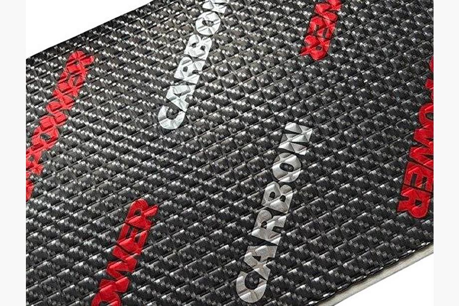 Tärinänvaimennuslevy ULTIMATE U-POWER CARBON 3 mm (50x35 cm) Kuva 3