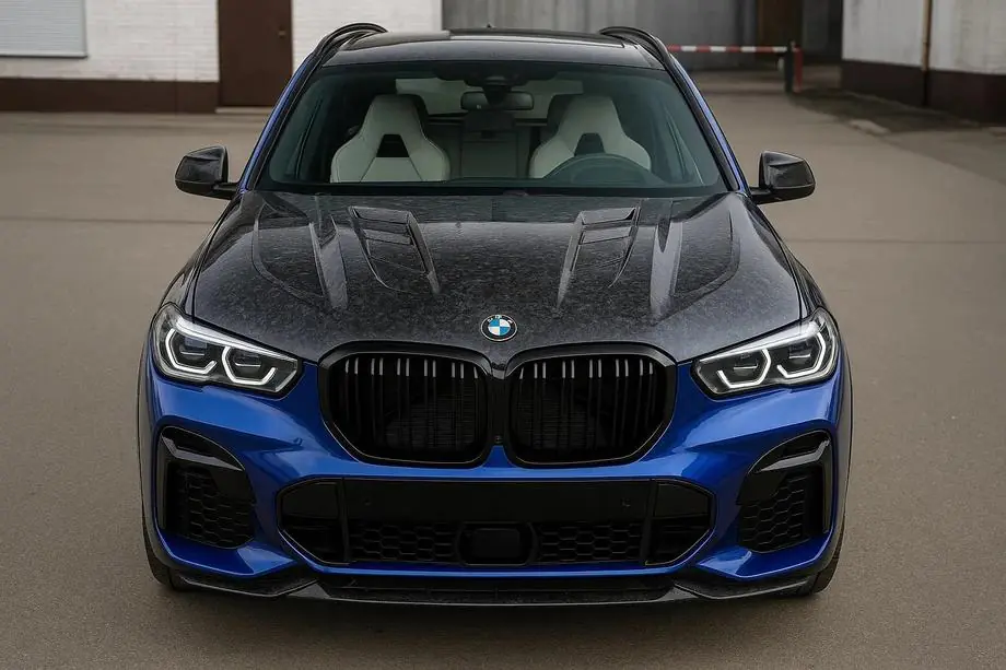 BMW X6 G06 2019–2027 Konepelti taotusta hiilikuidusta V3 (G06/F96) Image